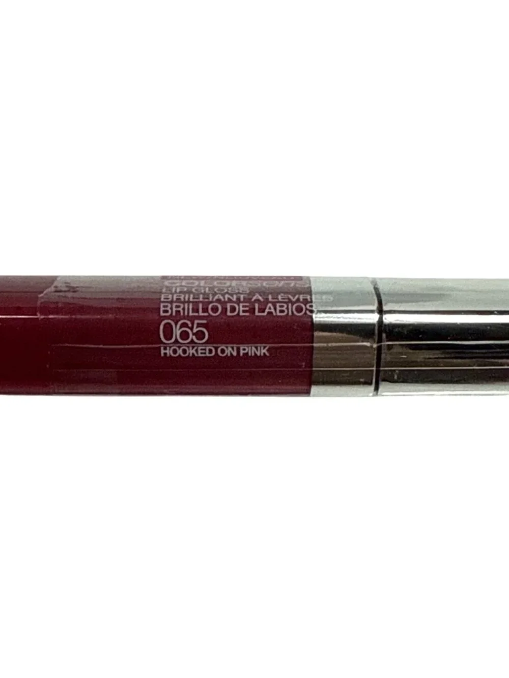 Maybelline Color Sensational Lip Gloss 065 Hooked On Pink 0.23 oz New Sealed